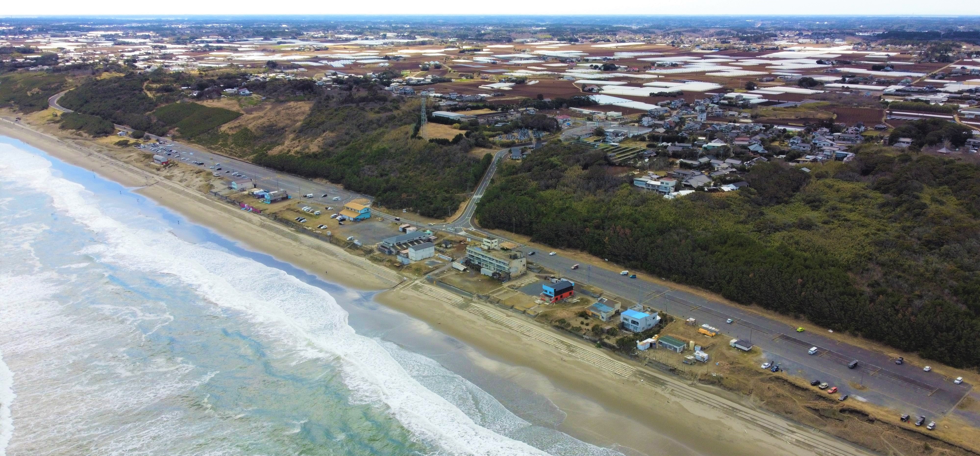 市営大竹海岸鉾田海水浴場駐車場