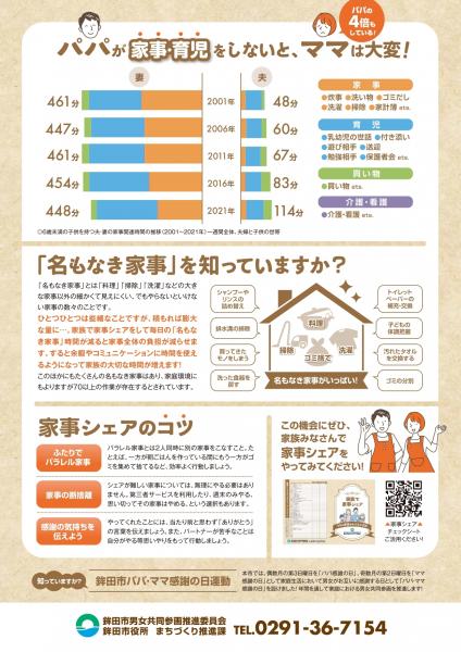 家事シェアチラシ裏面