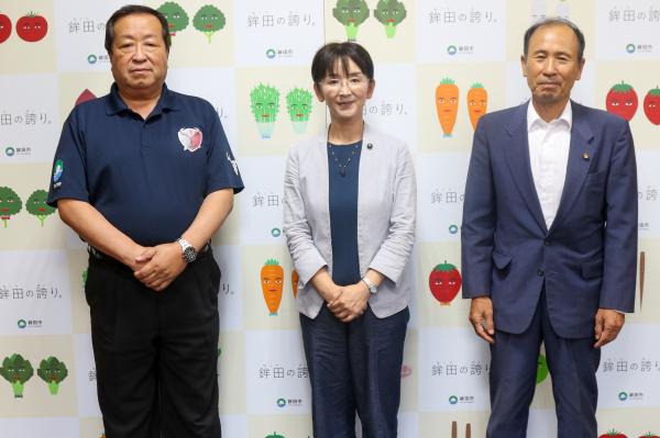 Ｒ6.8.16江尻県議、高野市議要望
