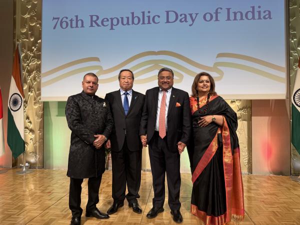 R7.1.27 インド共和国76周年記念日祝賀行事の様子(1)