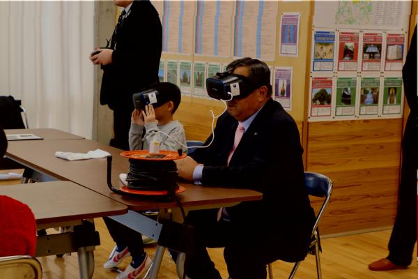 R7.2.20　鉾田北小 防災体験学習での様子(2)