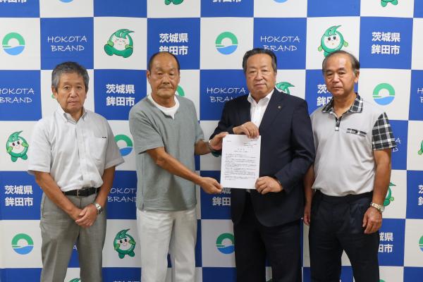 R7.8.27_県道鉾田大竹線BP早期完成区長要望の様子