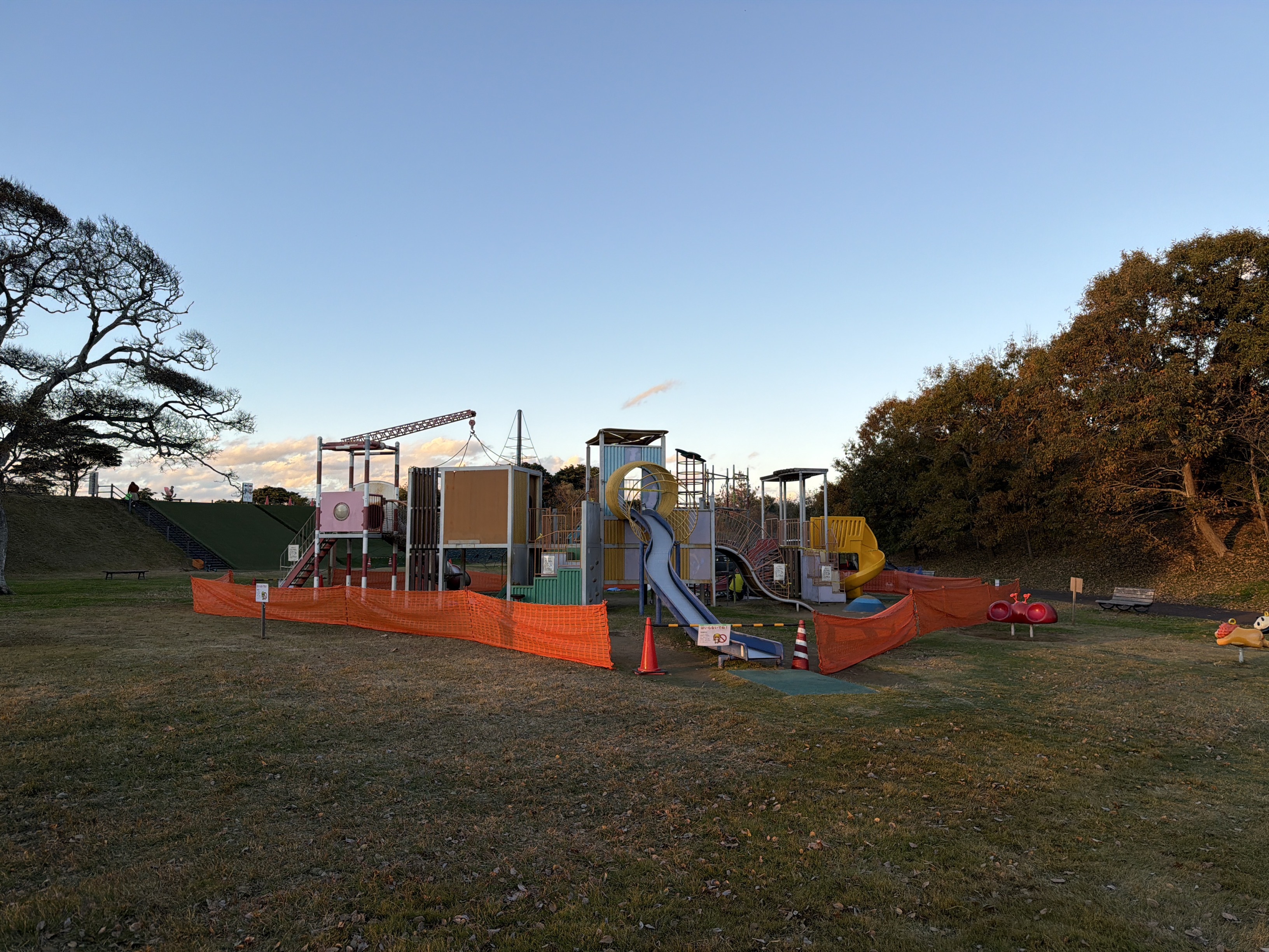 鹿島灘海浜公園遊具修繕写真