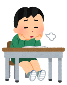 やる気ない小学生