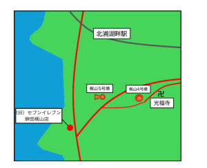 梶山5号墳位置